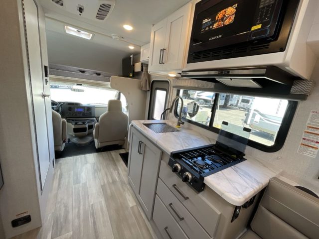 Cheapest class C rv interior and counter space