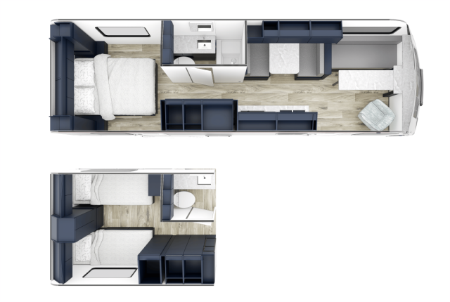 Citation Reward 31 foot full fiberglass travel trailer