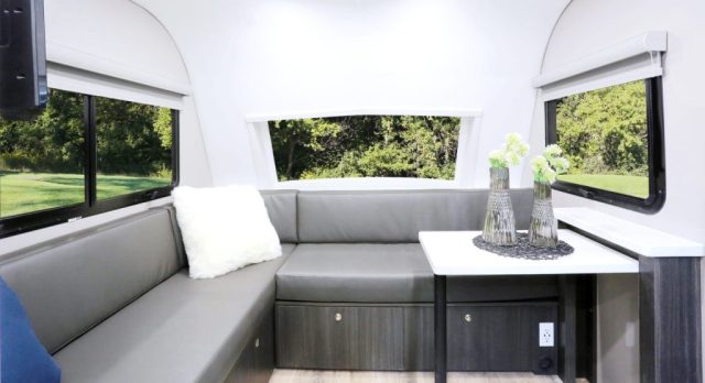 Citation Reward full fiberglass travel trailer dinette