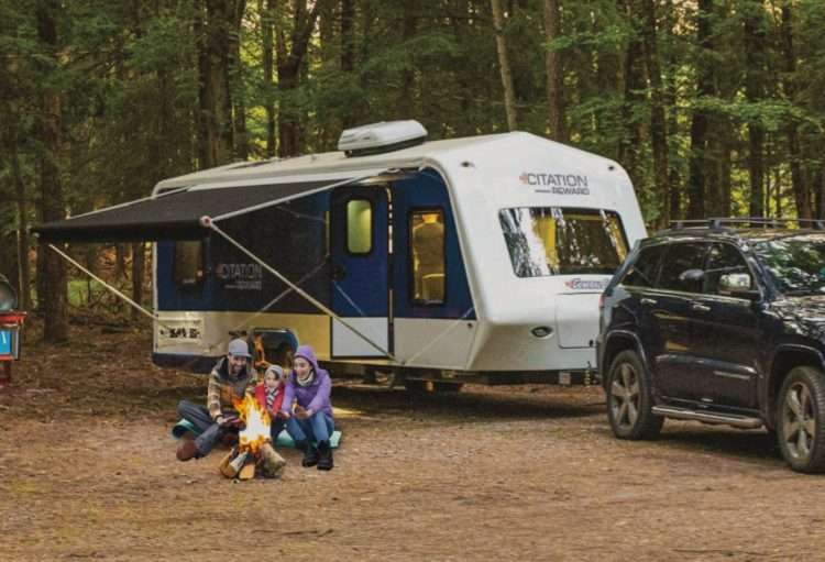 Full fiberglass high quality travel trailers